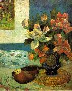 Paul Gauguin Still Life with Mandolin France oil painting artist